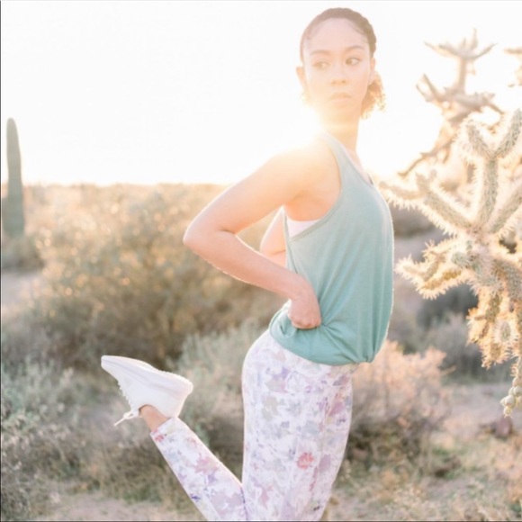 | rbx • desert bloom high waist workout leggings • medium | - Picture 3 of 15